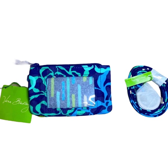 Vera Bradley Accessories - NWT Vera Bradley zip ID case and lanyard